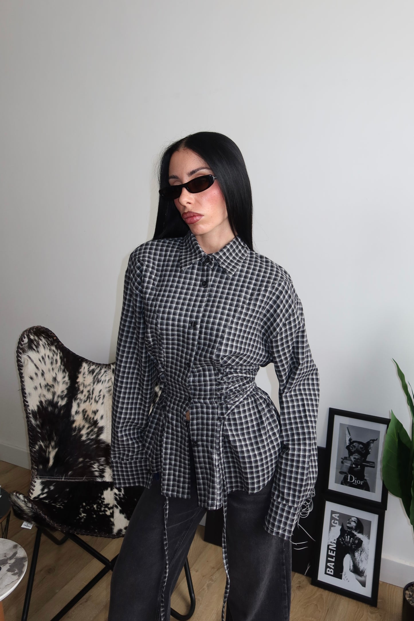 Camicia QUEEN BEE nera