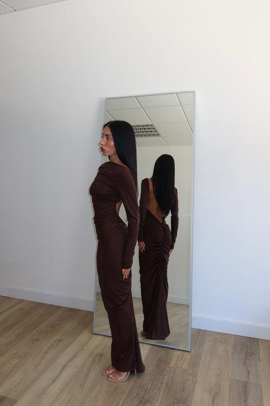 LongDress IVANA choco