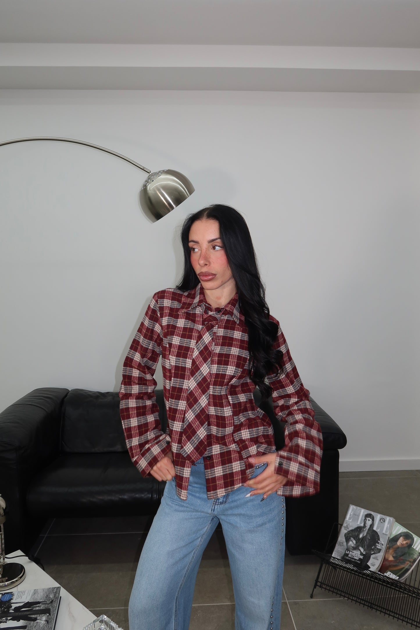 Camicia FANNIE bordeaux