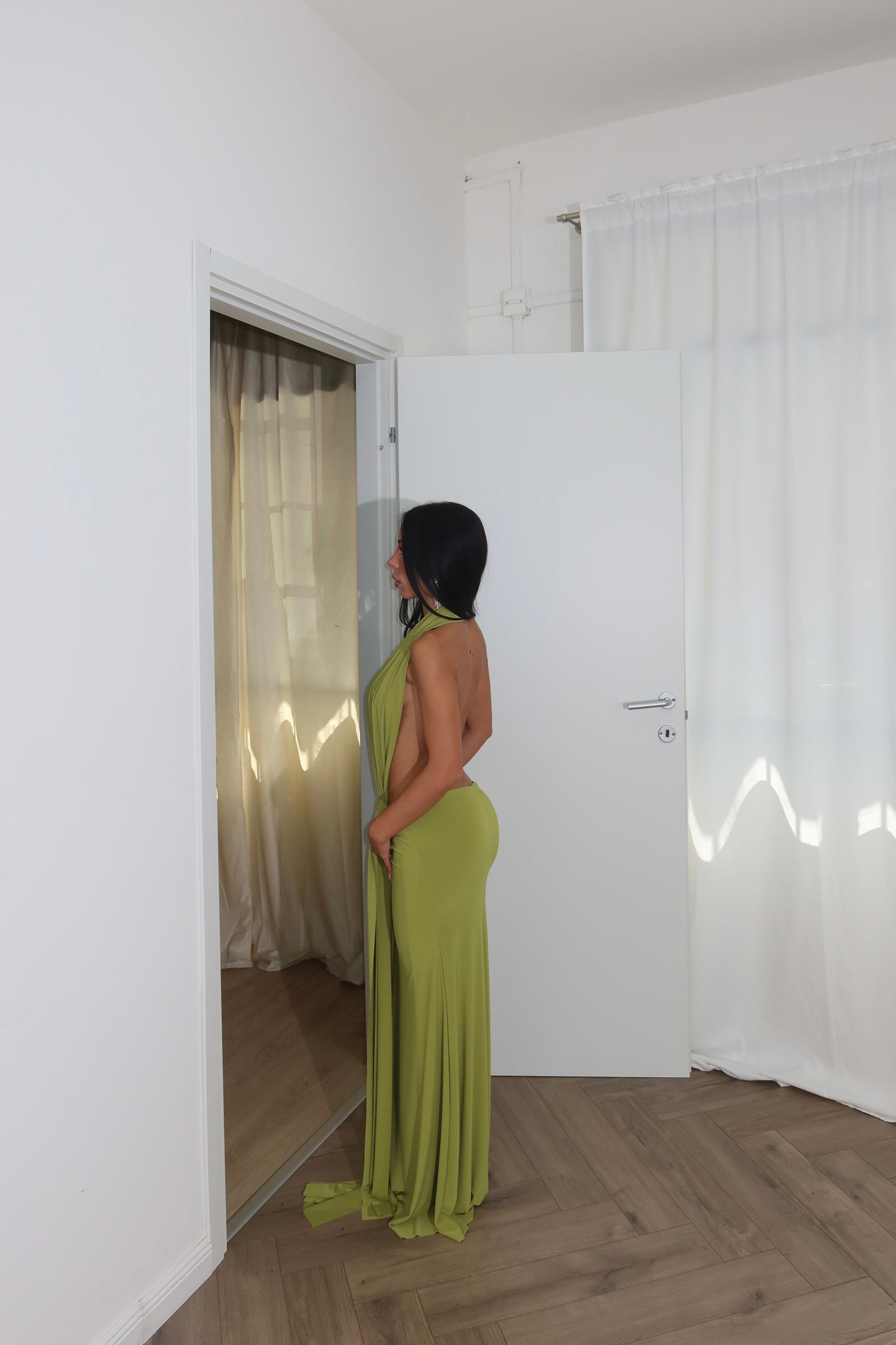 LongDress LOVE verde