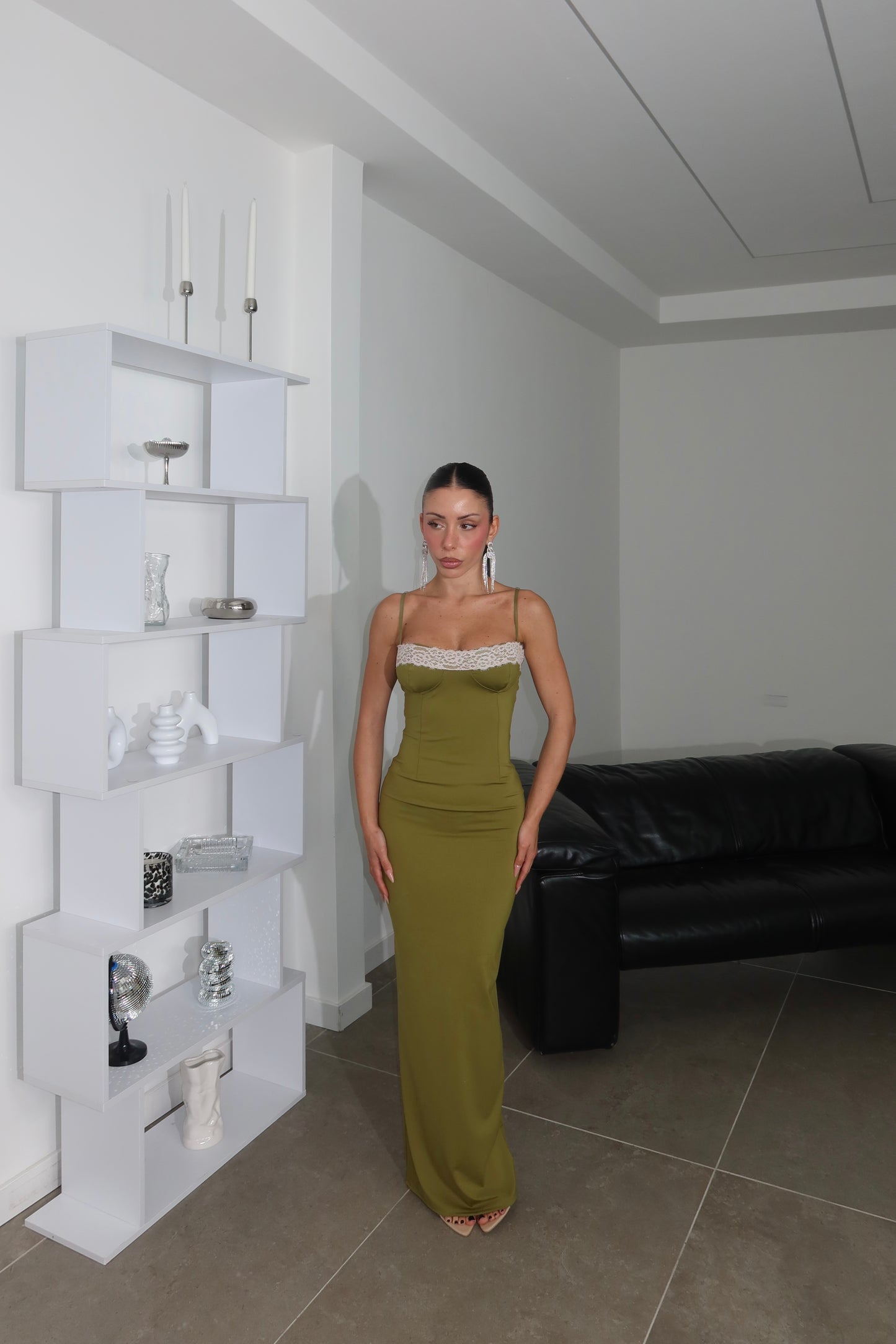 LongDress CHARME verde