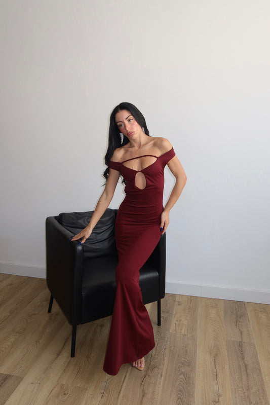 LongDress ELIAS Bordeaux