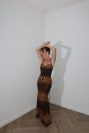 LongDress  LAVINIA choco