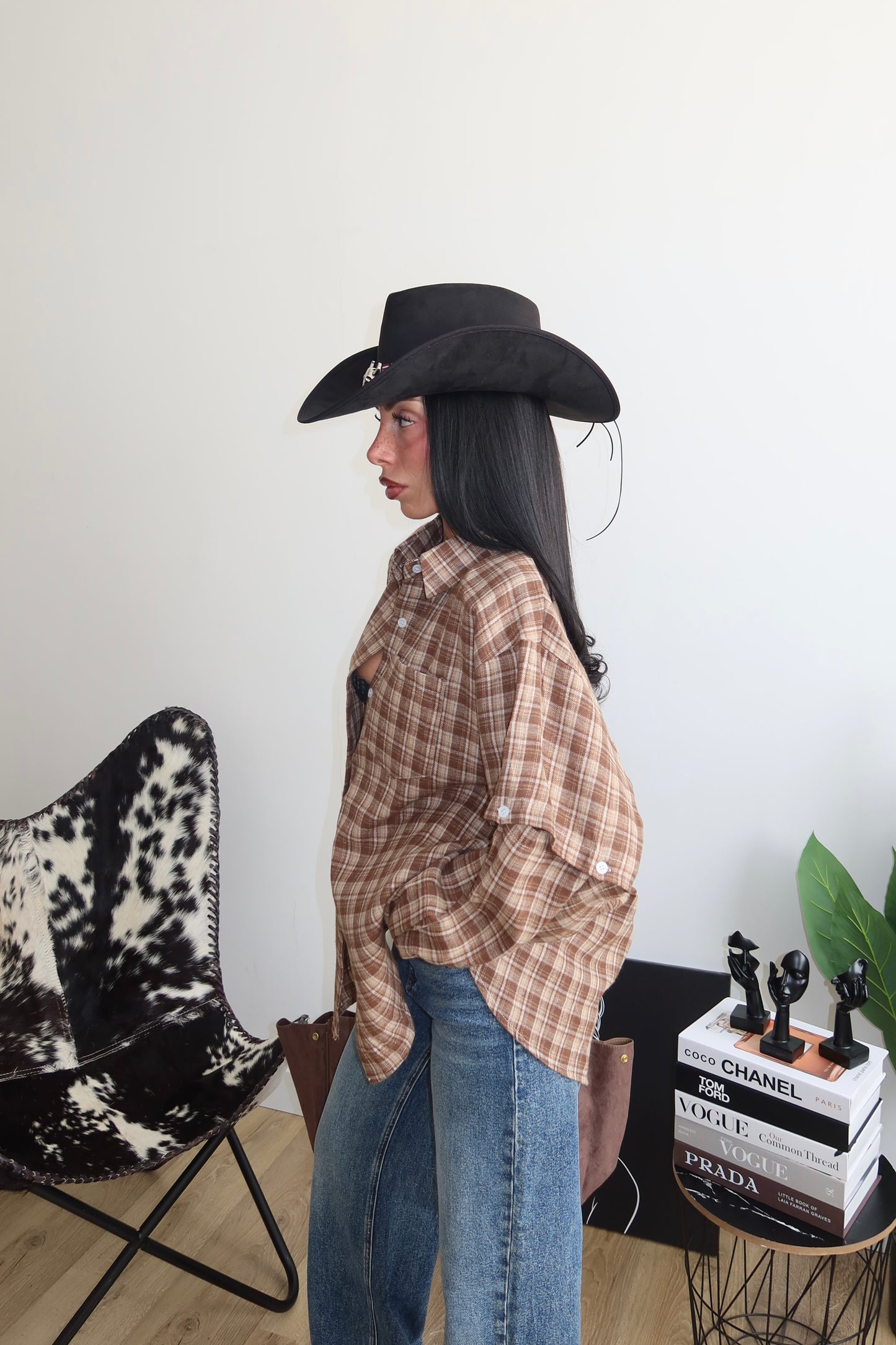 Camicia COUNTRY GIRL choco