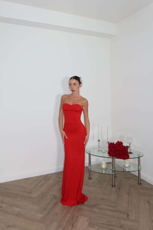 LongDress YVONNE rosso