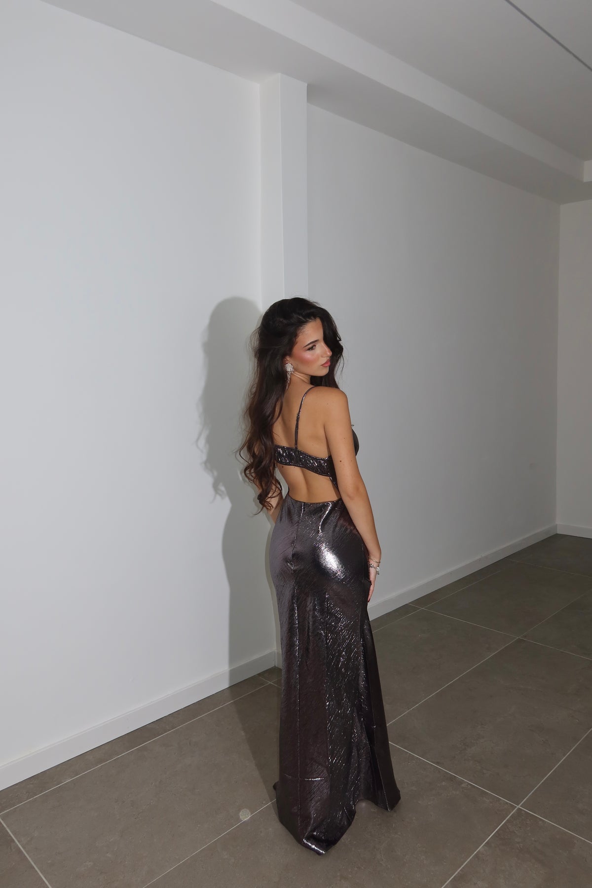 LongDress VERSACIS argento