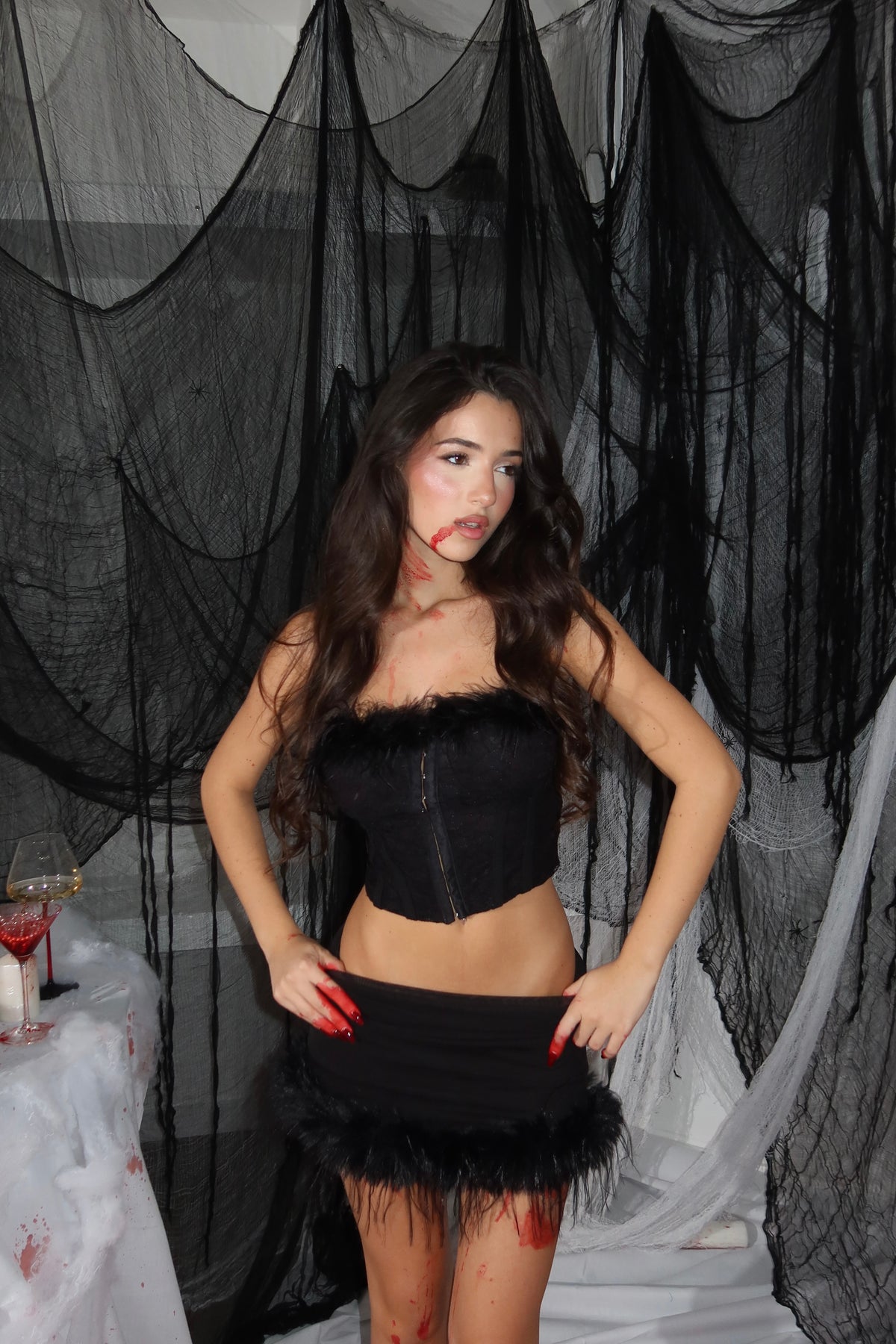 Corsetto CHERRY nero