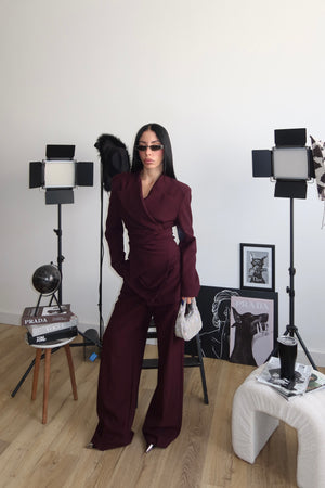 Tailleur IN MY MIND wine