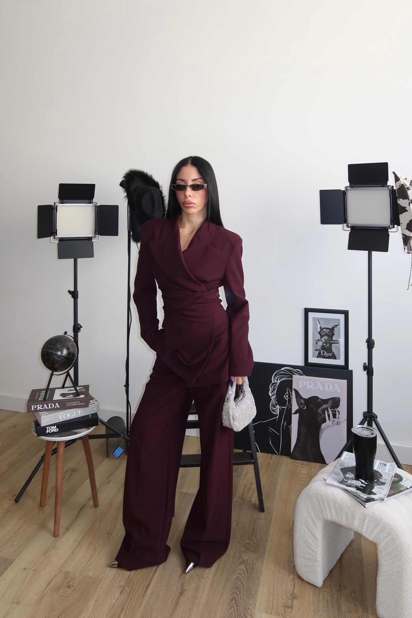 Tailleur IN MY MIND wine