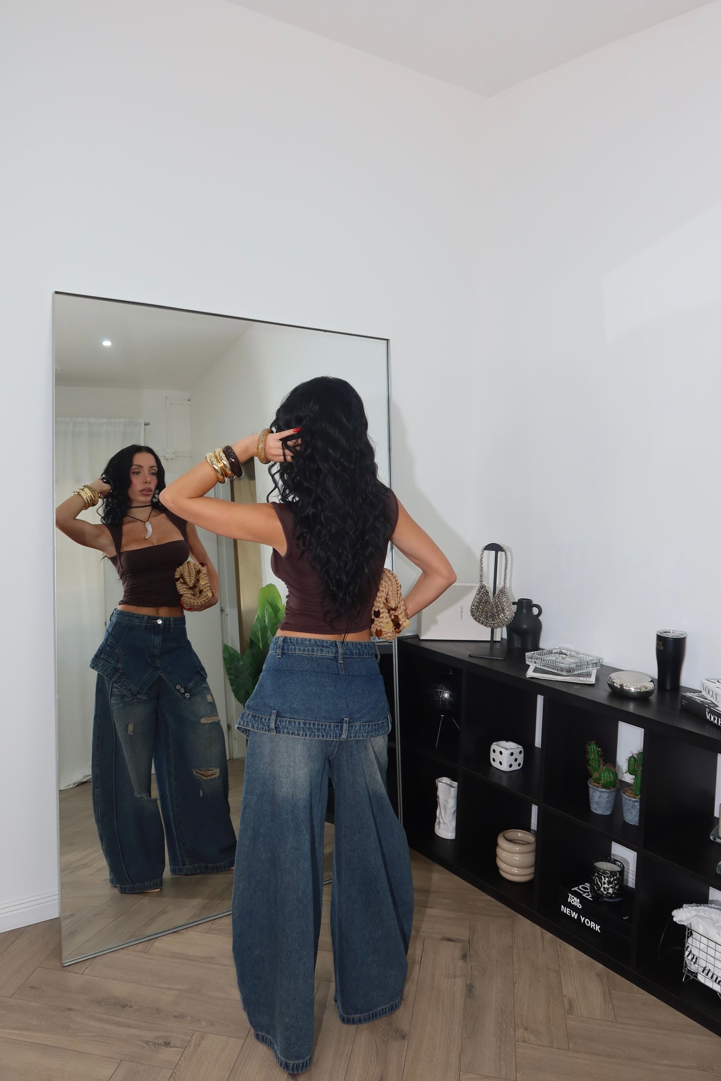JEANS & SKIRT
