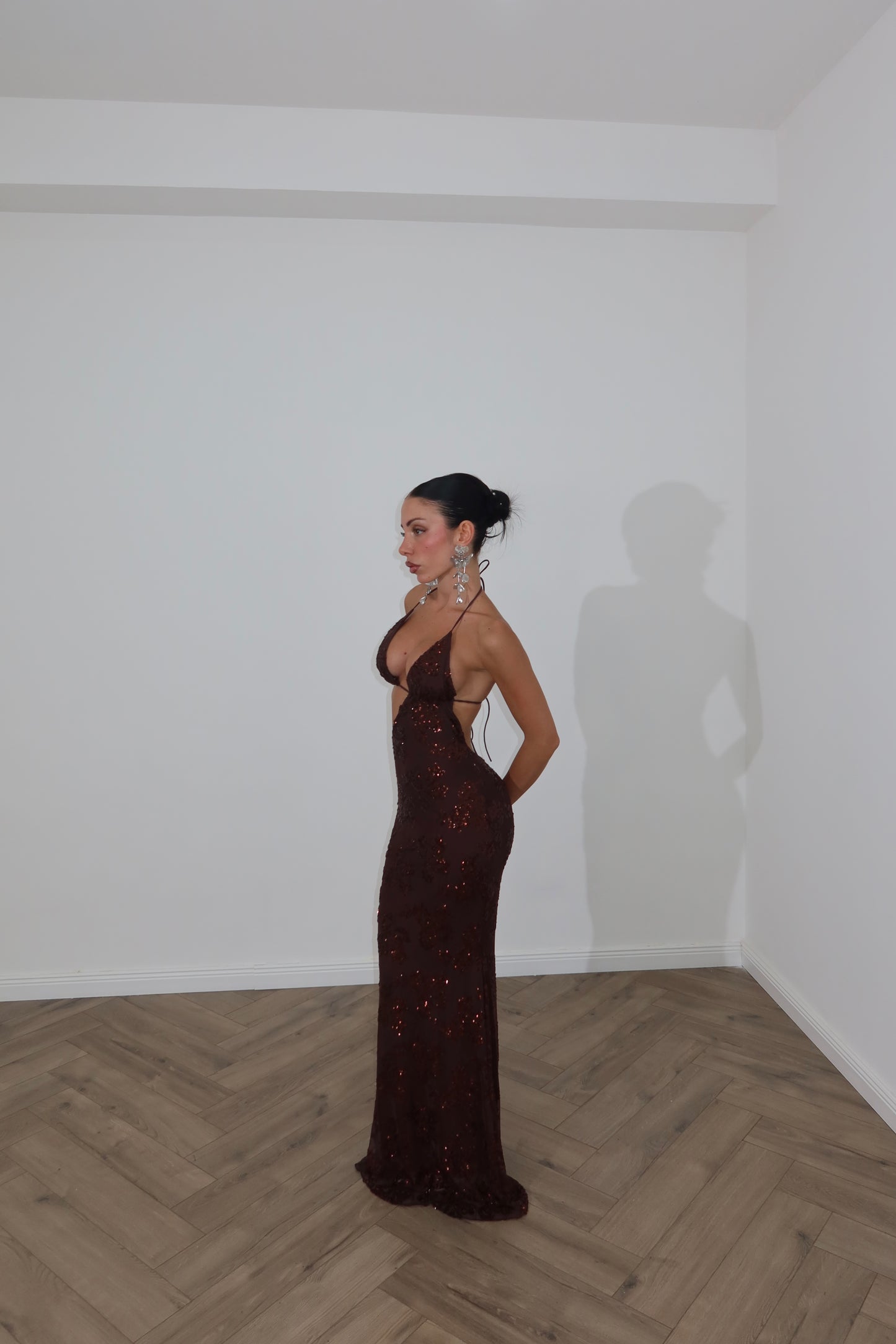LongDress MIELE choco