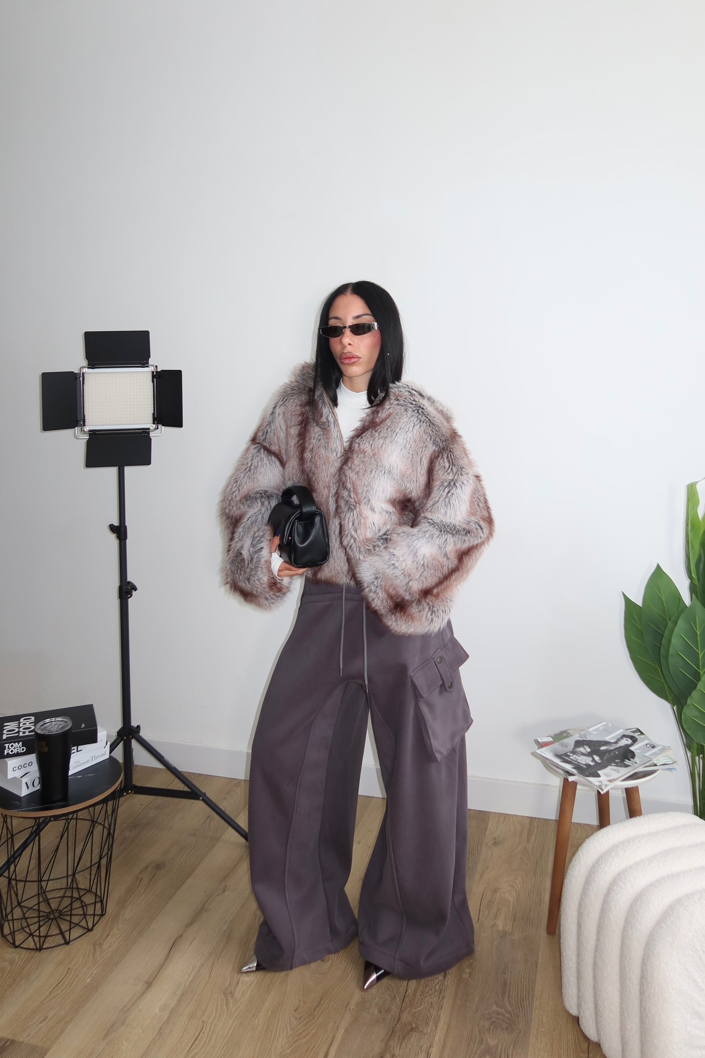 Ecofur ESKIMO rosa cipria