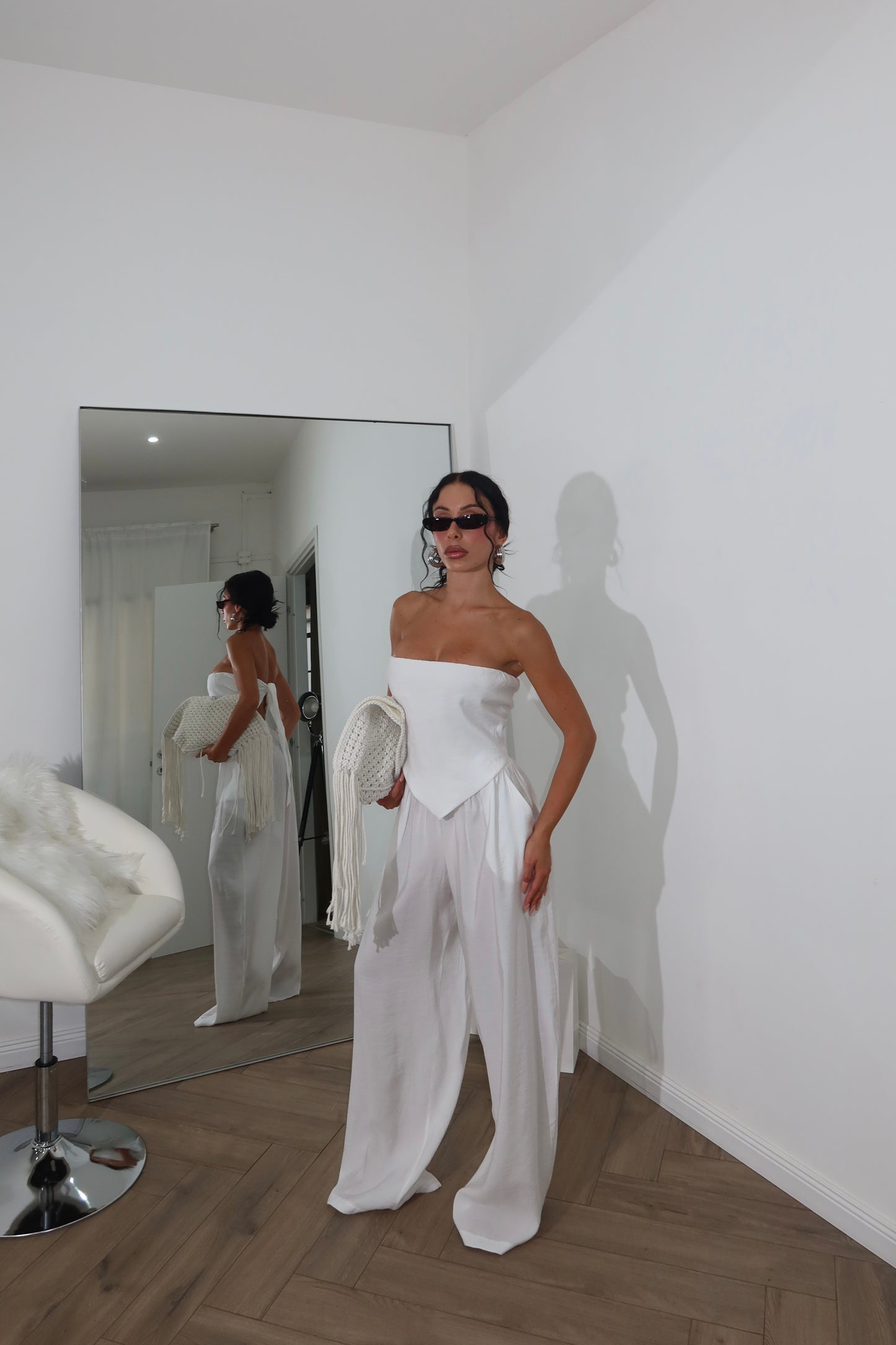 Cordset CARA bianco