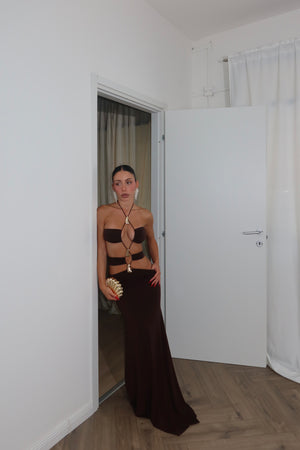 LongDress VENICE choco