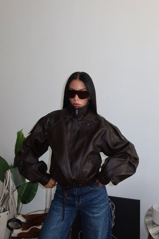 Jacket NAUGHTY GIRL choco