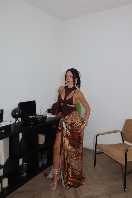 Longuette FOULARD arancione