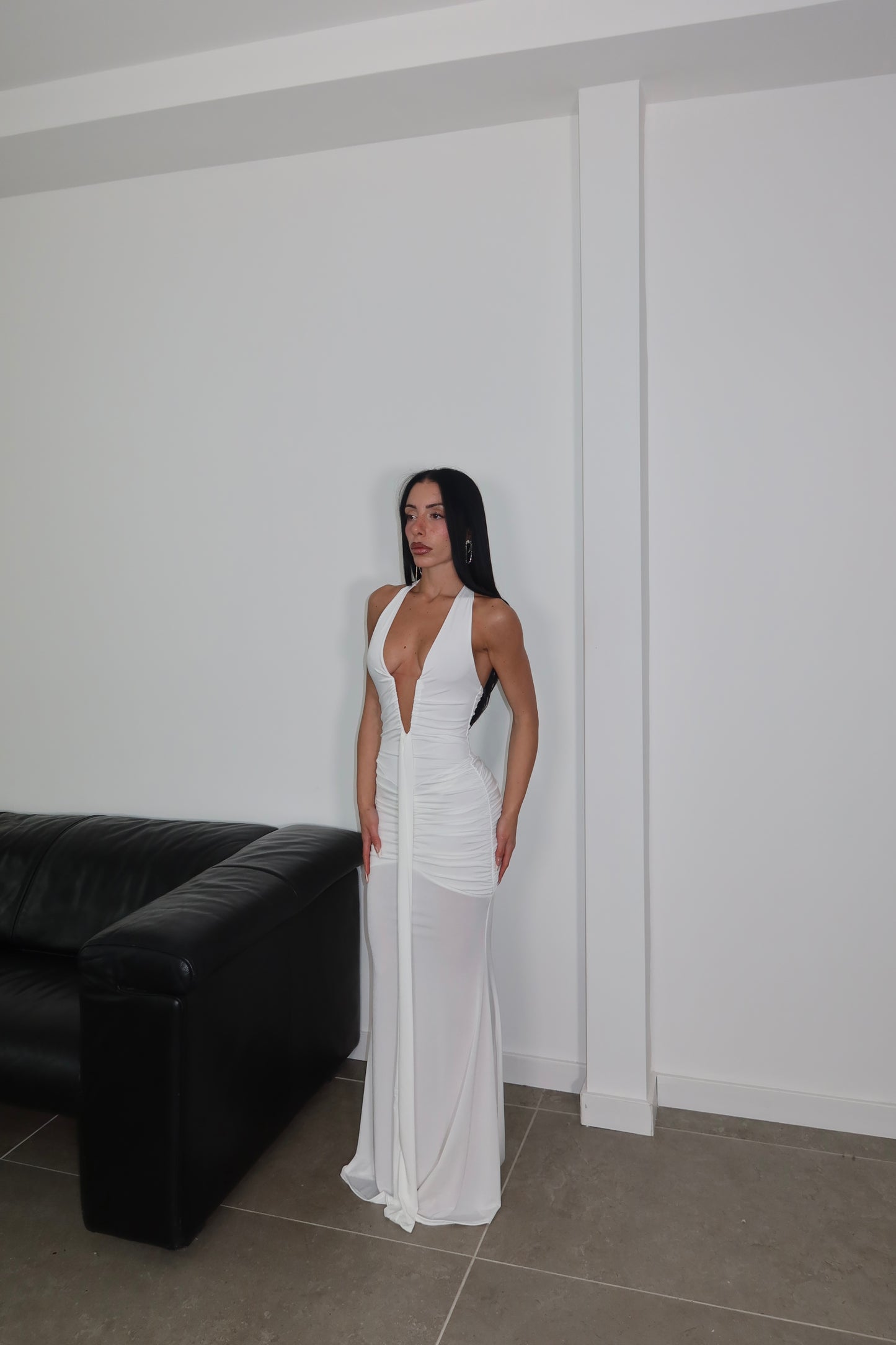 LongDress NWALA bianco