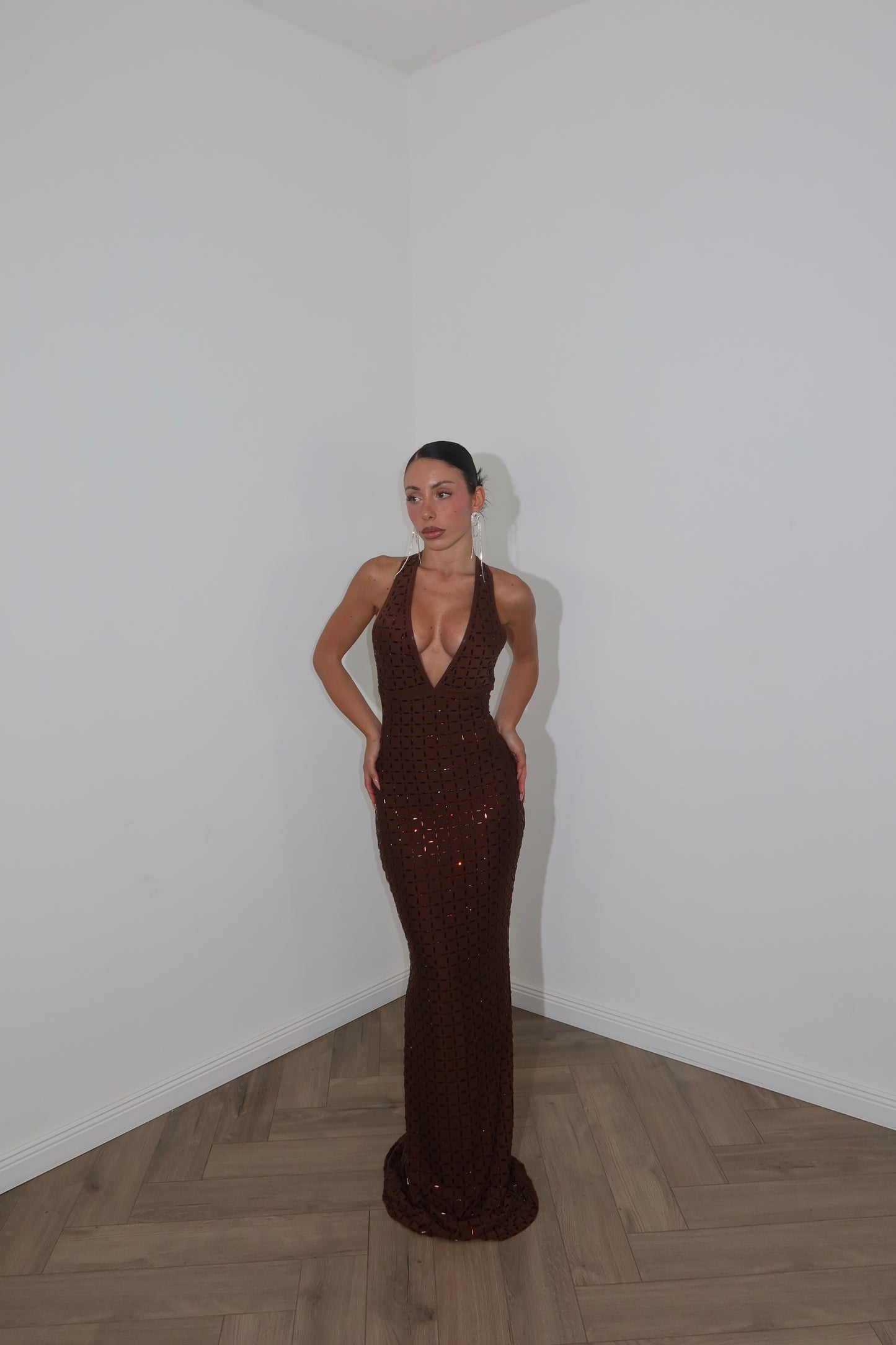 LongDress CANDIES choco