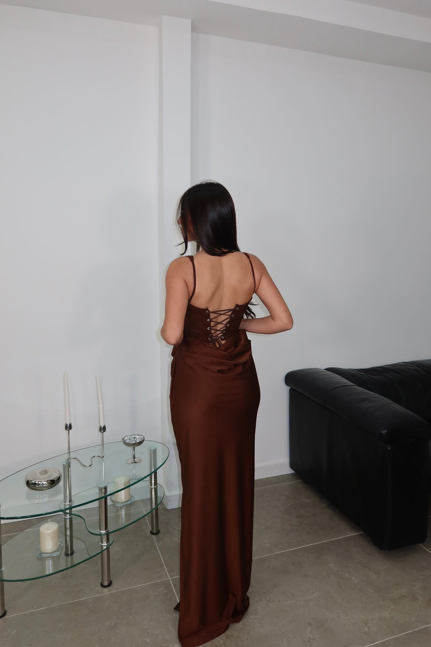 LongDress VIVIENNE choco
