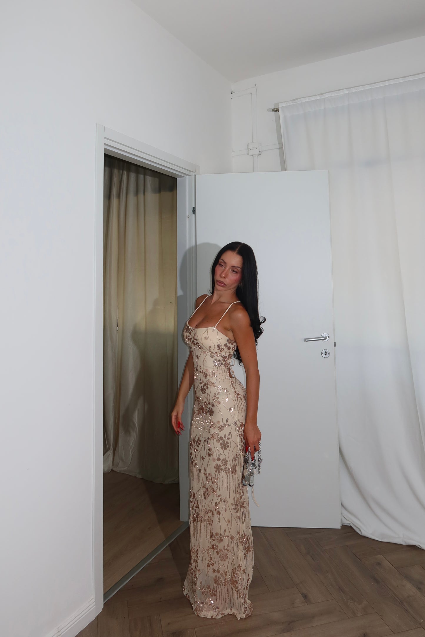 LongDress DULCE champagne