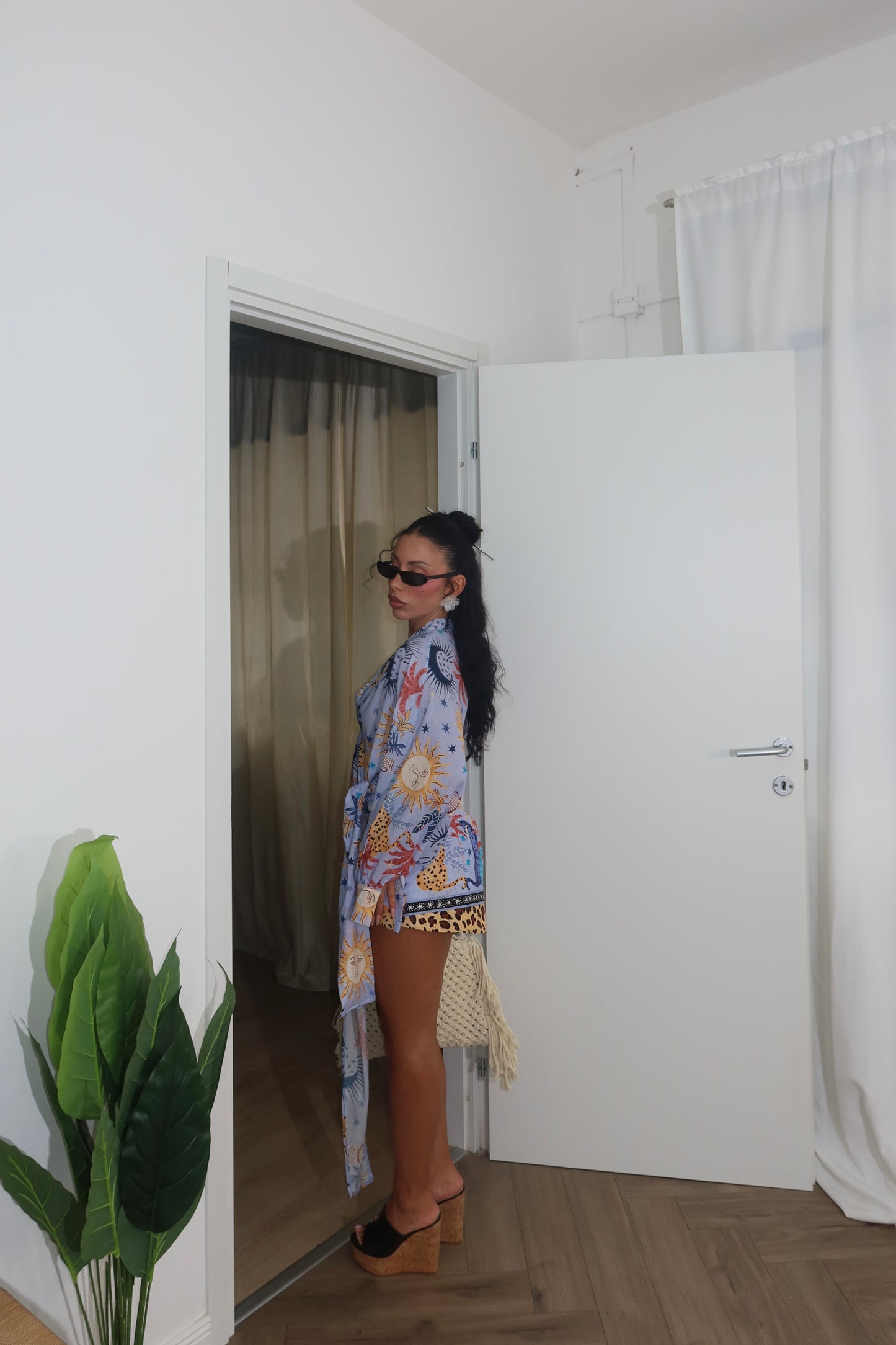 MiniDress MOON azzurro