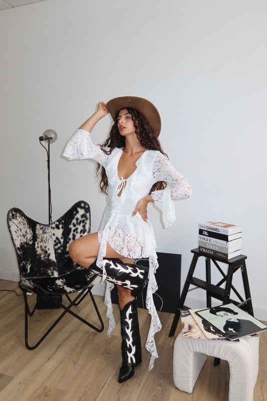 MiniDress MILDRED bianco