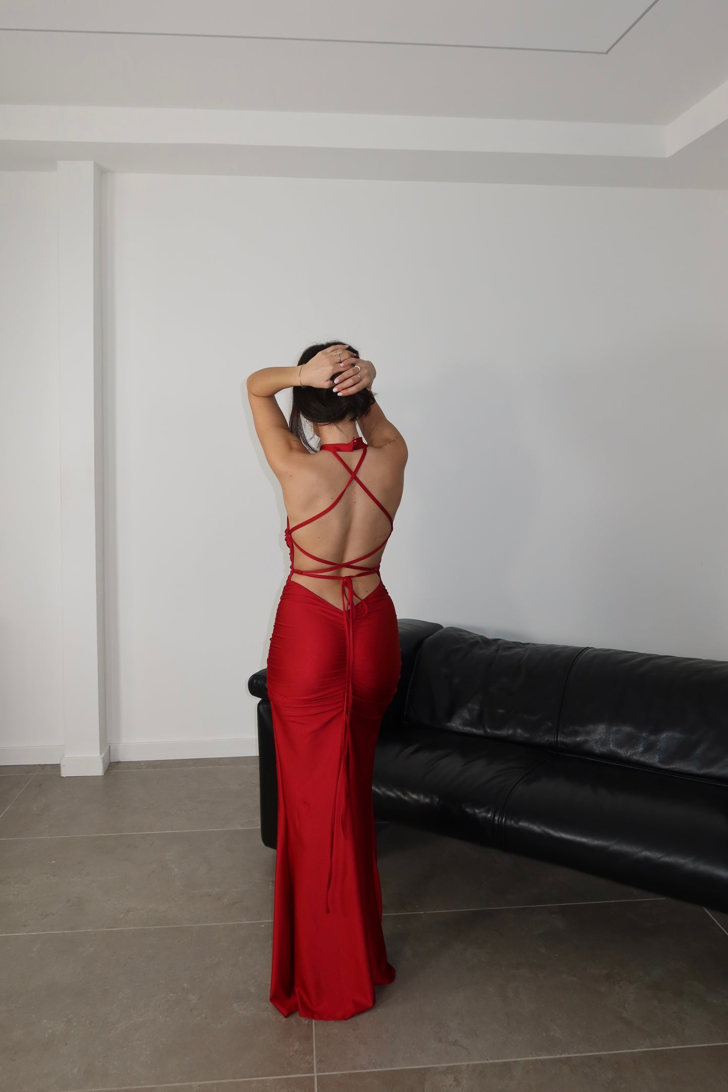 LongDress FINESSE rosso