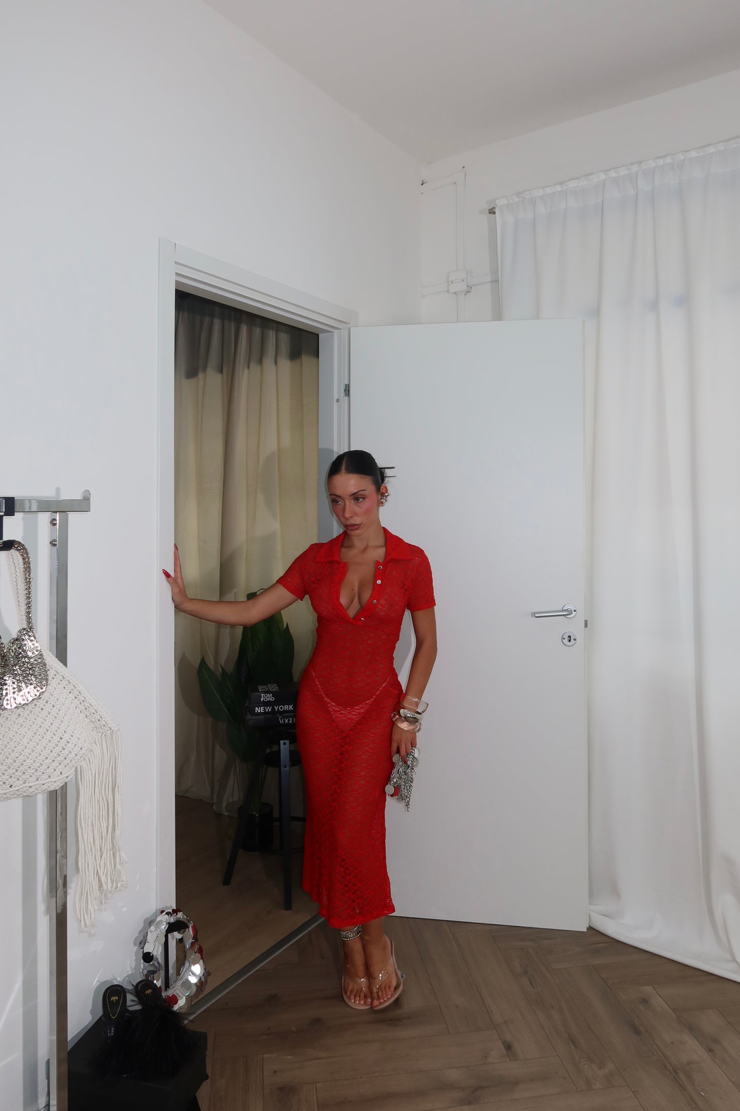 LongDress KOBE rosso