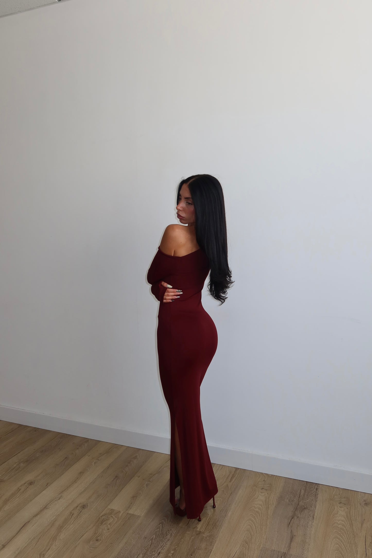 LongDress KIM bordeaux