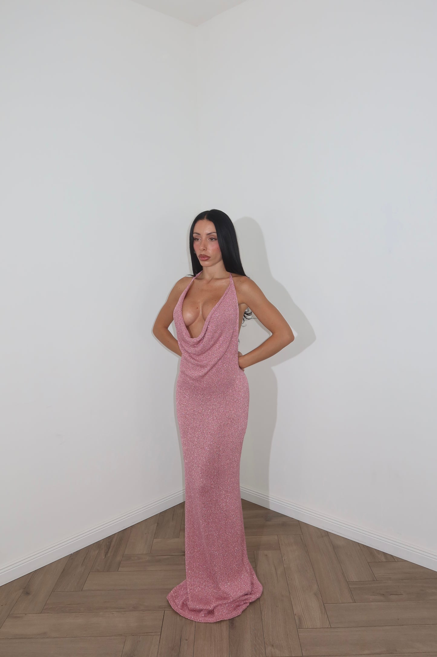 LongDress SA CALETA rosa