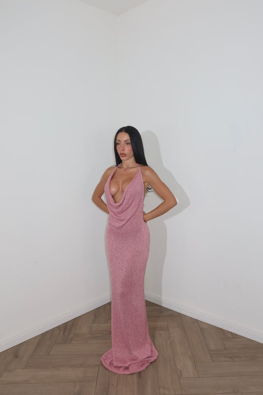 LongDress SA CALETA rosa