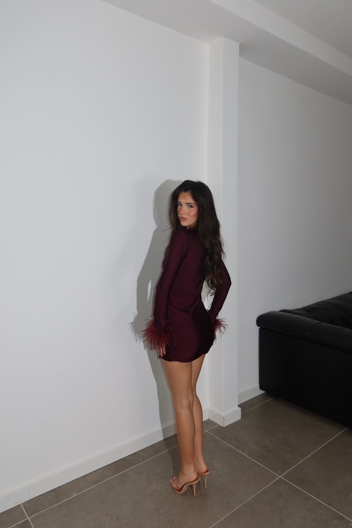 MiniDress MERCA bordeaux