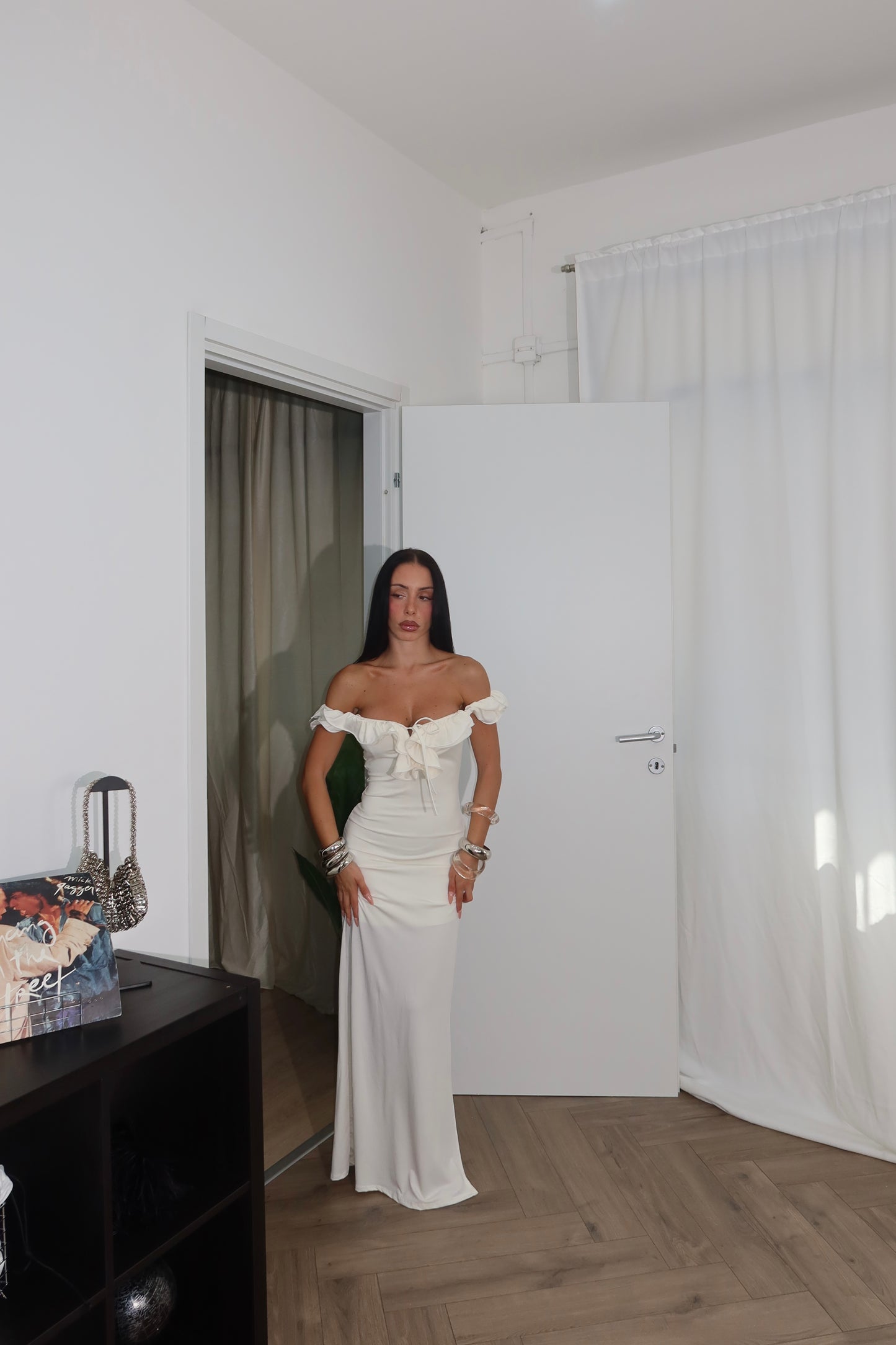 LongDress SCULPT panna