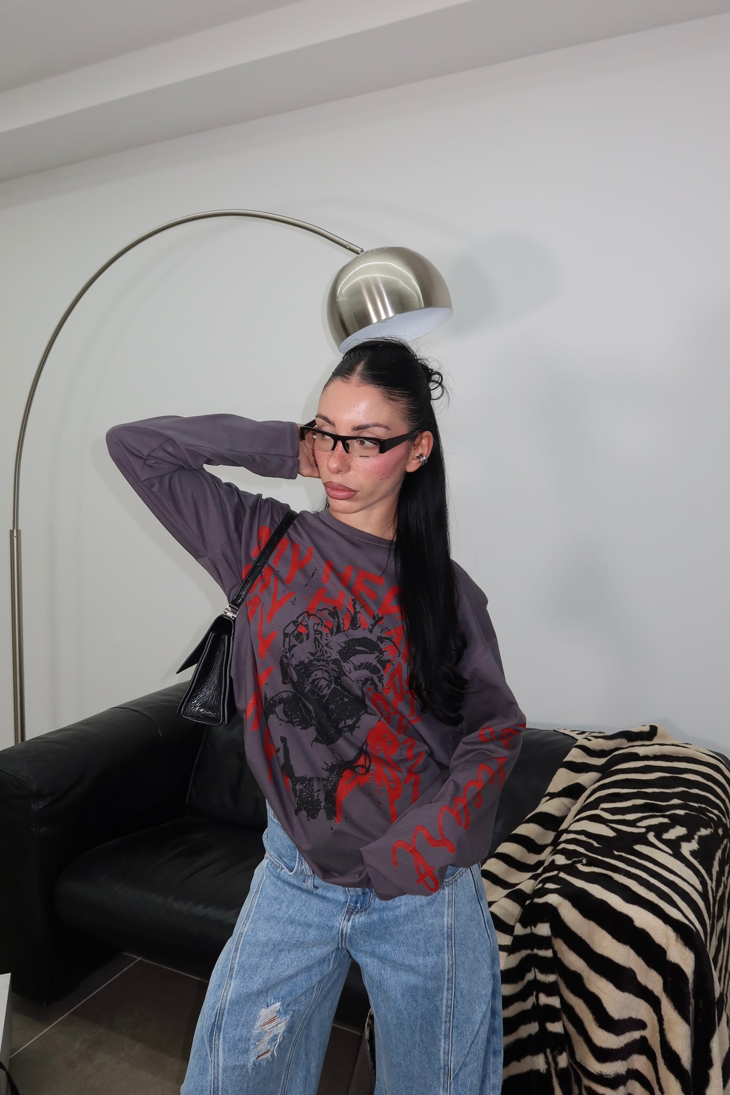 Maglia MY HEART grigia