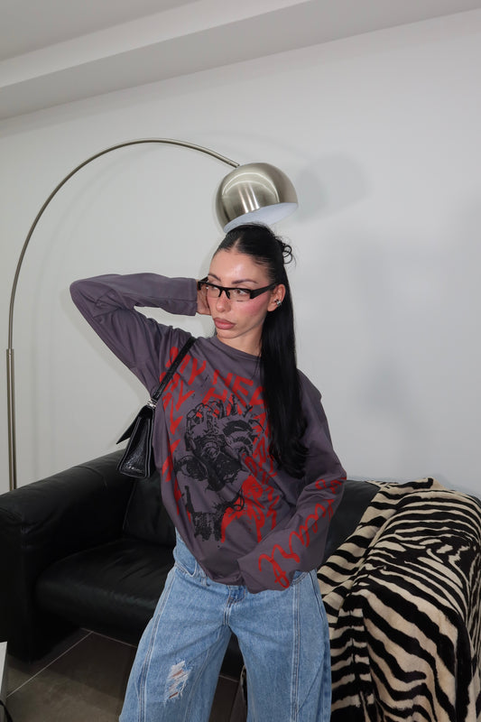 Maglia MY HEART grigia