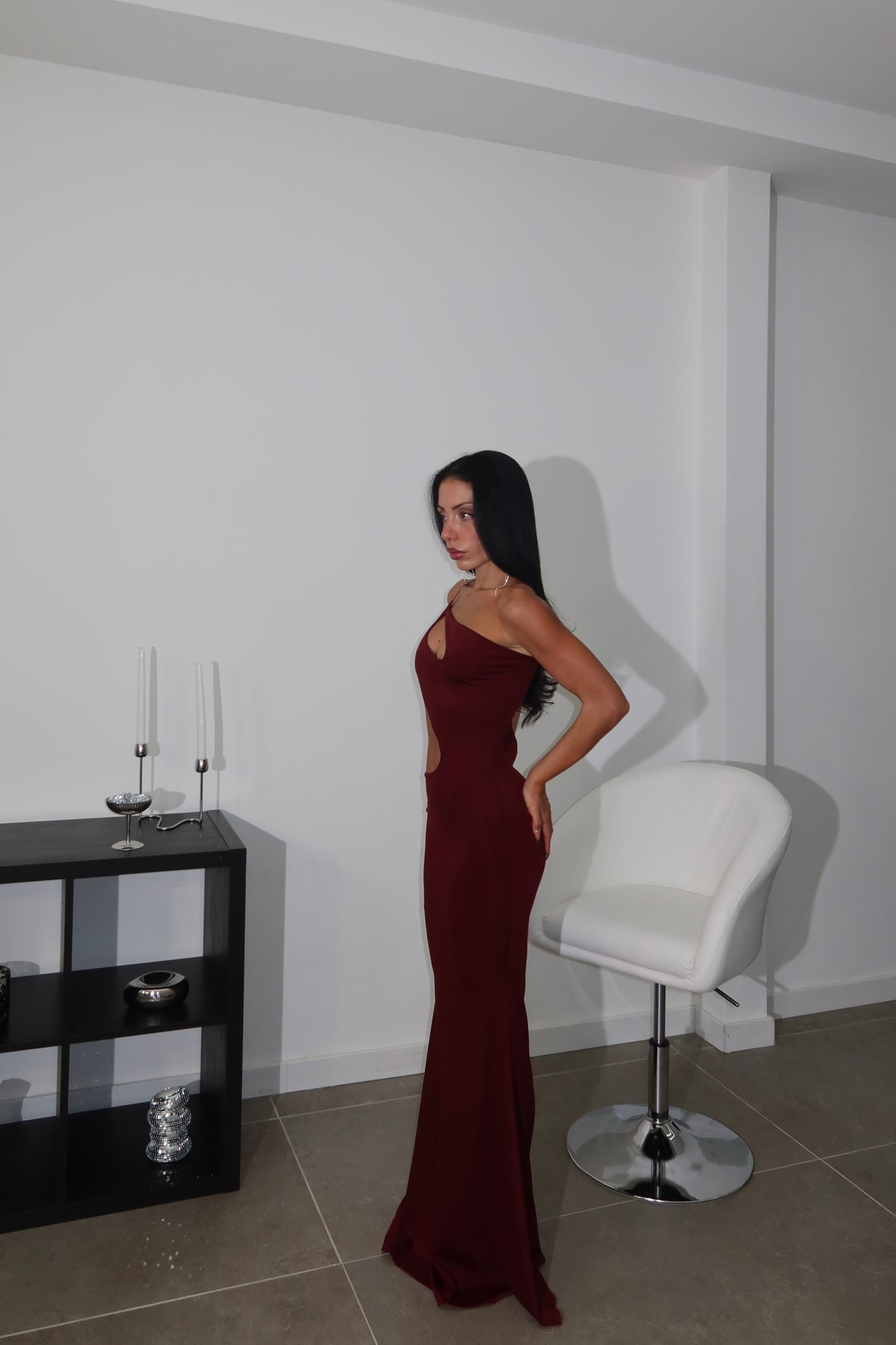 LongDress GEMINI bordeaux