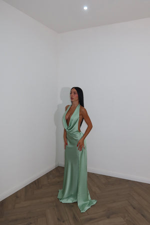LongDress MELISSA verde mela