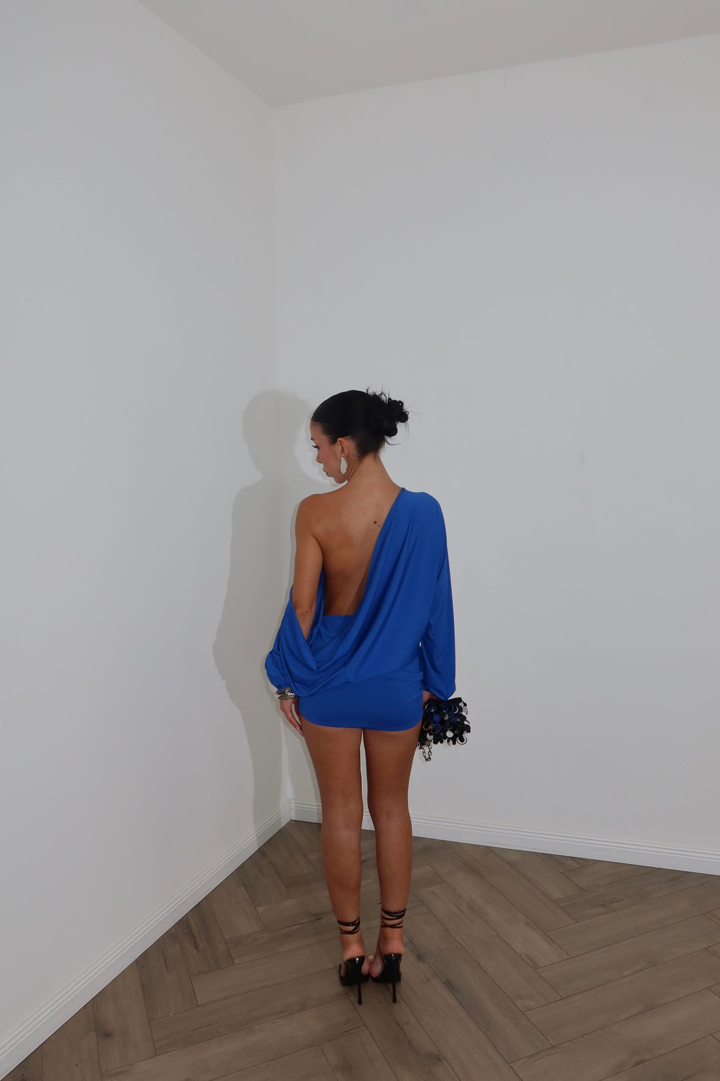 MiniDress MONOSPALLA blu