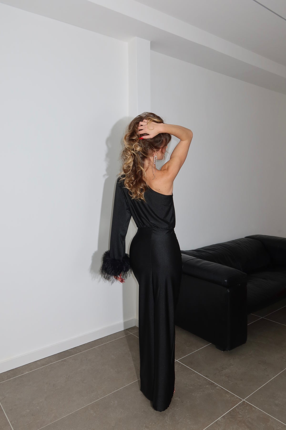 LongDress DIAMANTIQUE nero