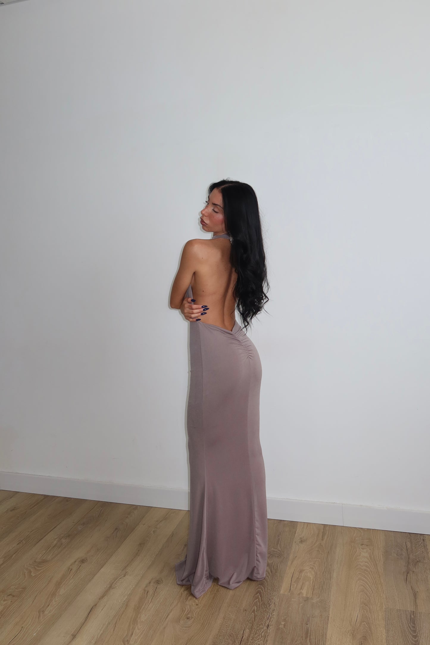 LongDress BERNICE fango