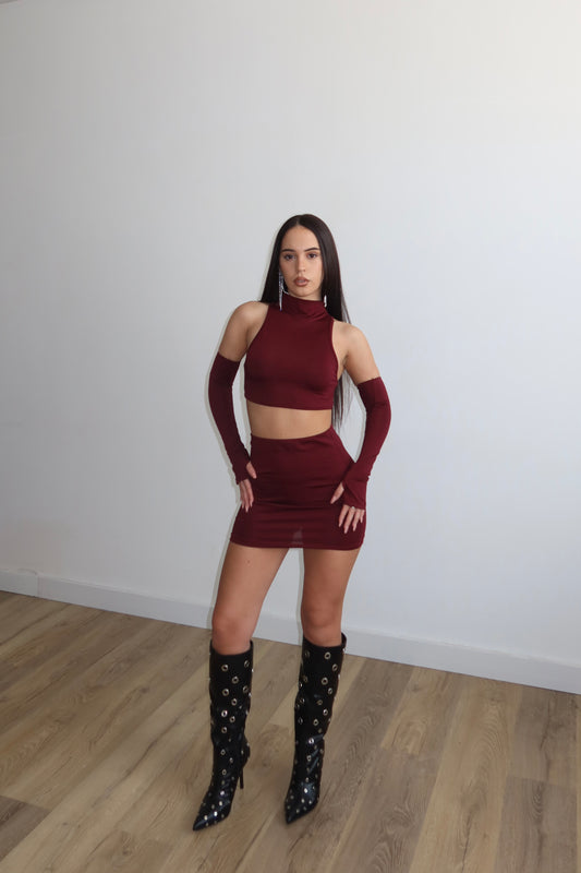Cordset MINNIE bordeaux