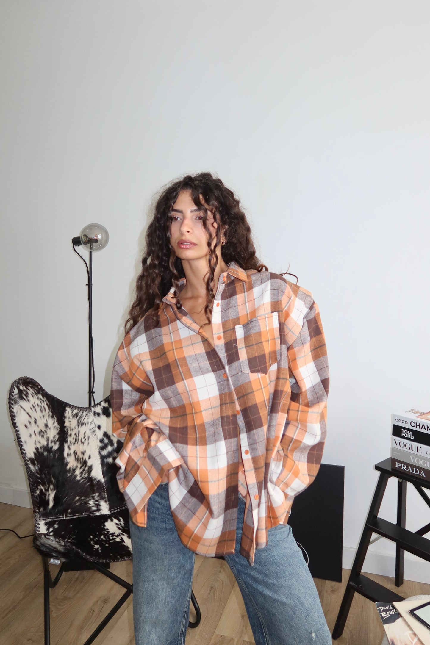 Camicia HUNTING arancio