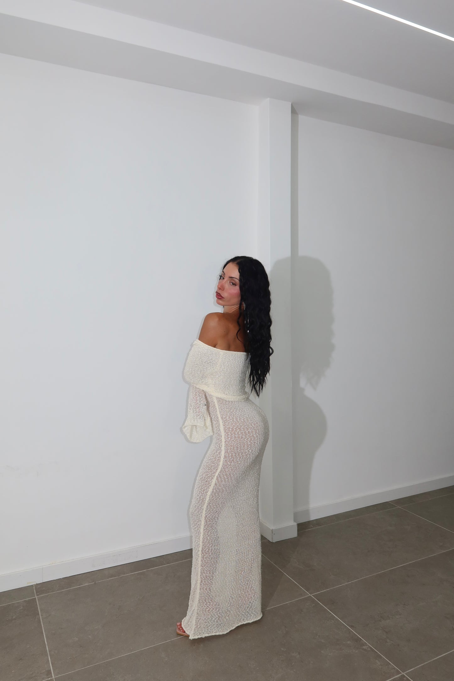 Longdress EUNICE panna