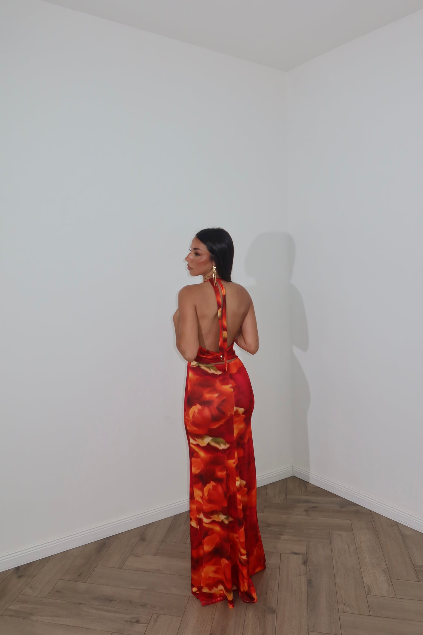 LongDress TULIPAN rosso