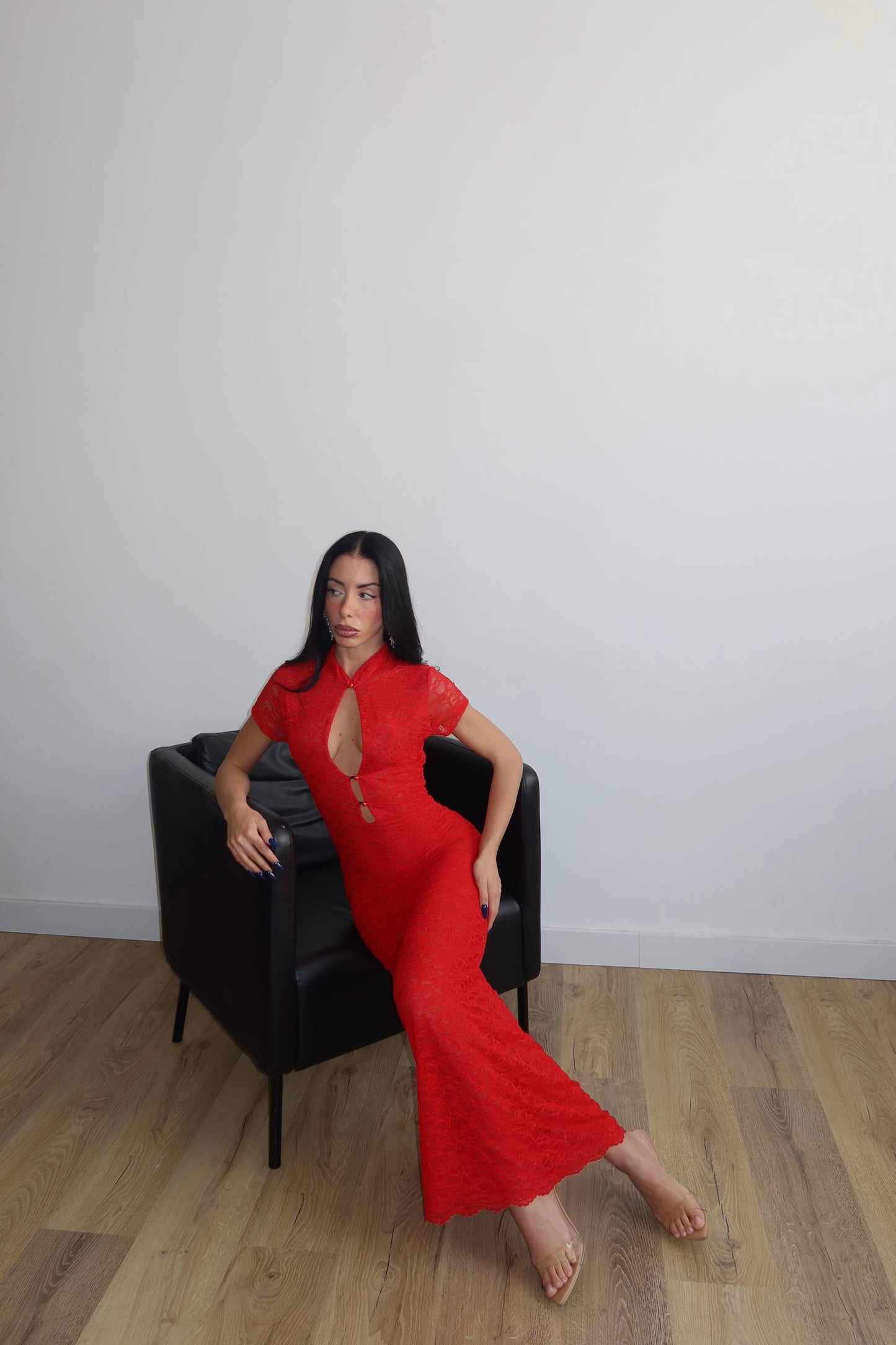 LongDress OSAKA rosso