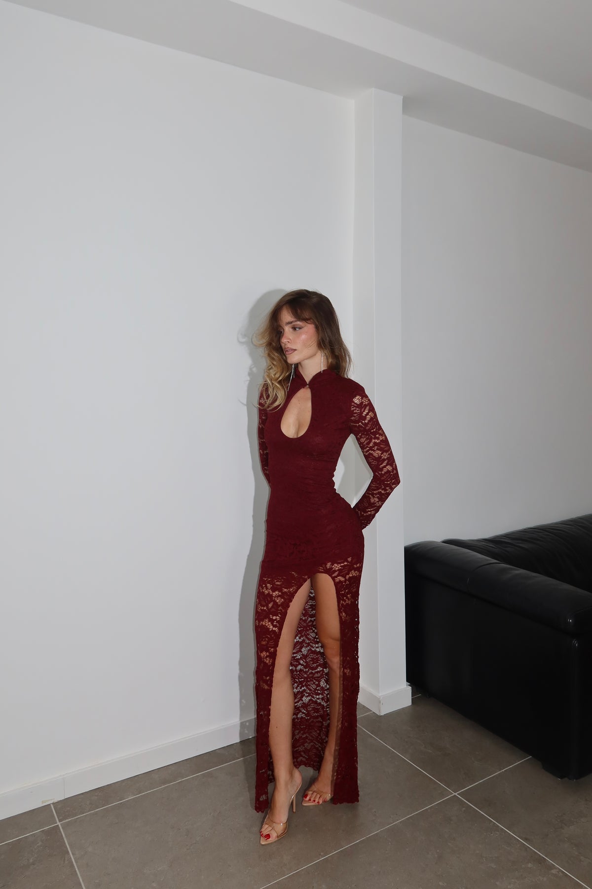 LongDress THE SPACE bordeaux