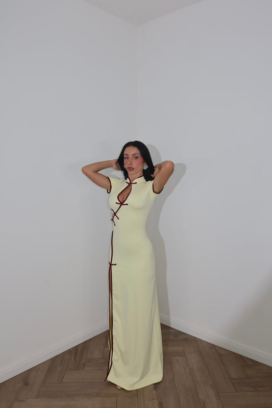 LongDress DECLAN giallo