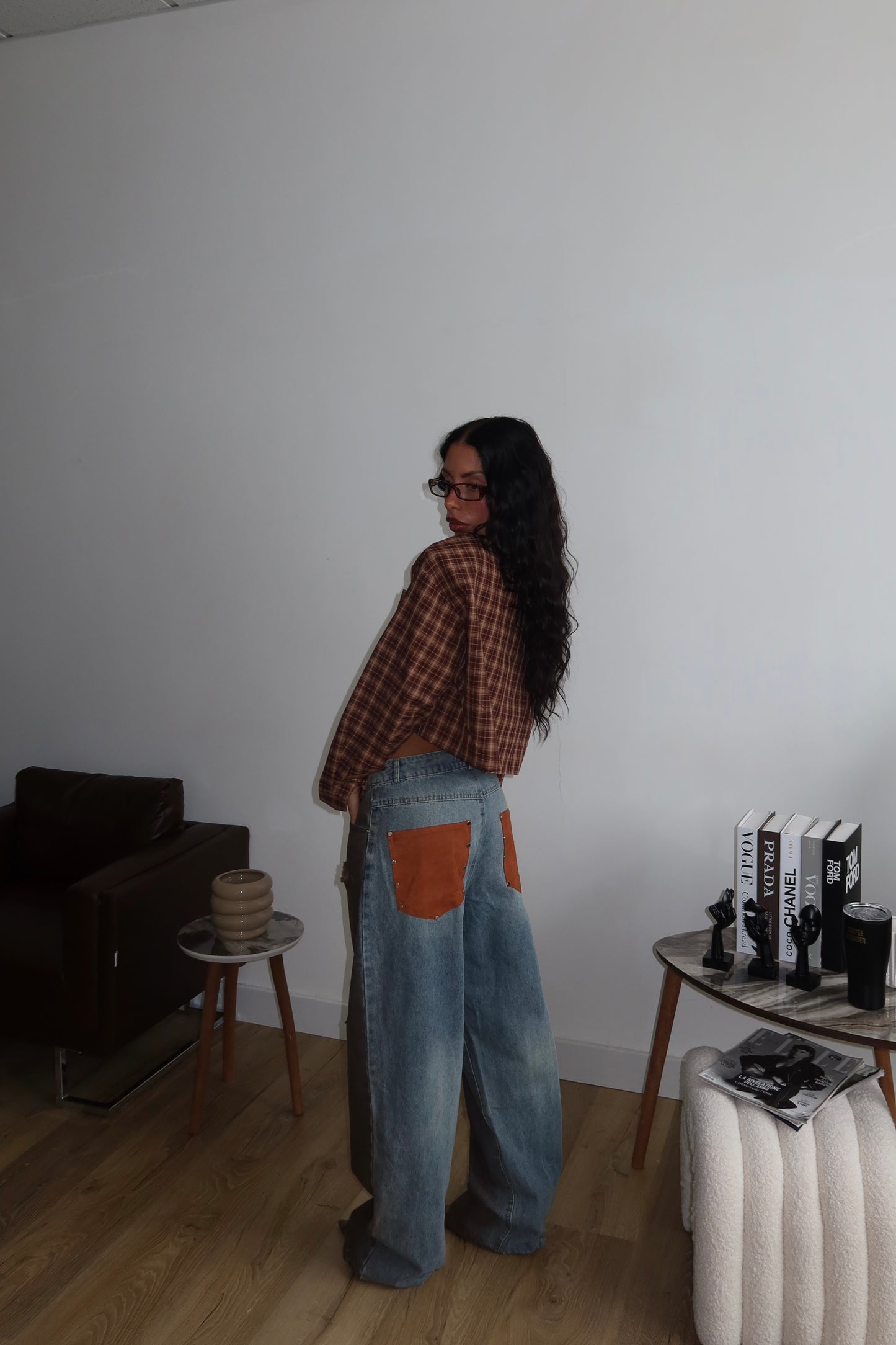 Jeans BACK STUDS denim