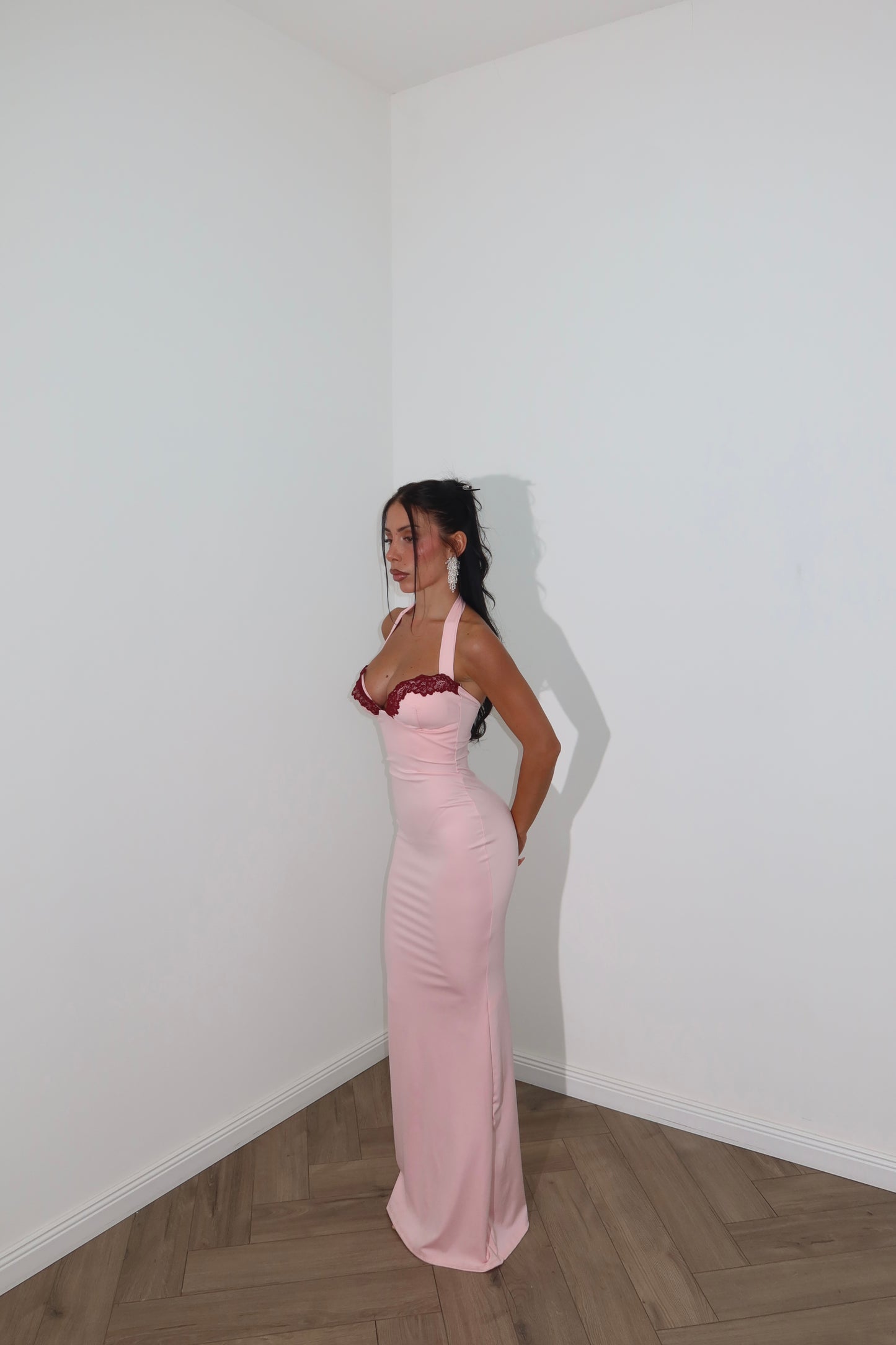 Longdress BERNADETTE PIZZO rosa