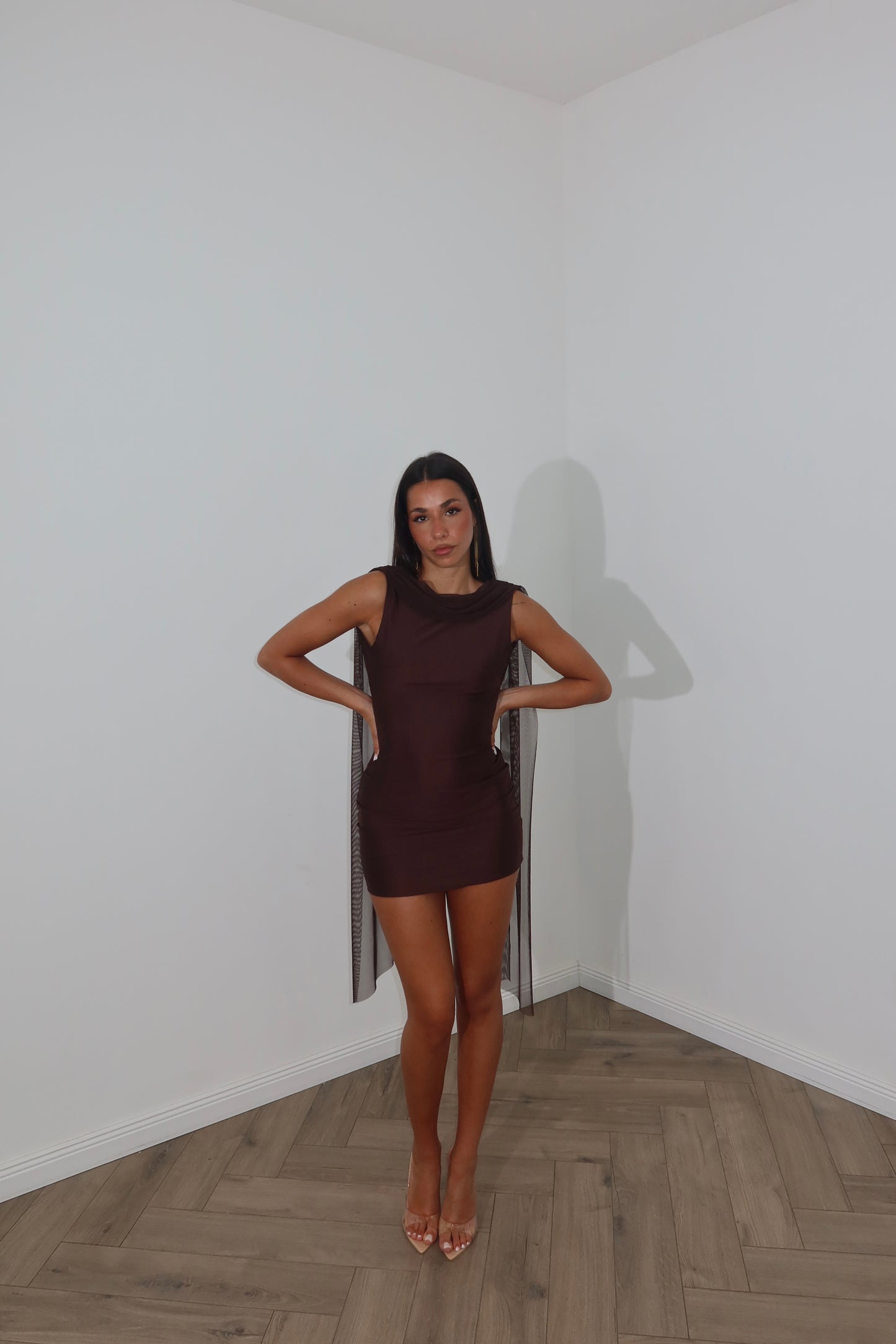 MiniDress CEREMONY choco